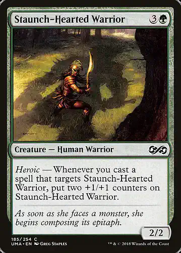 Staunch-Hearted Warrior - uma Spoiler