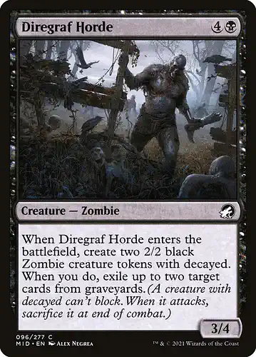 Diregraf Horde - mid Spoiler