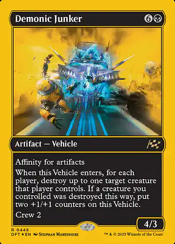 Demonic Junker - dft Spoiler