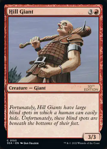 Hill Giant - 30a Spoiler