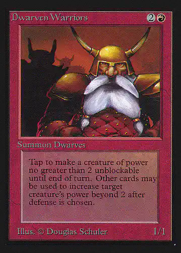 Dwarven Warriors - ced Spoiler