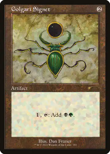 Golgari Signet - sld Spoiler
