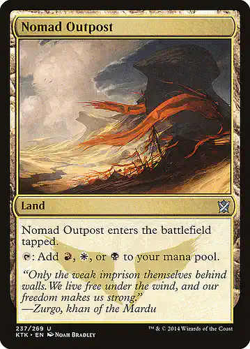 Nomad Outpost - ktk Spoiler