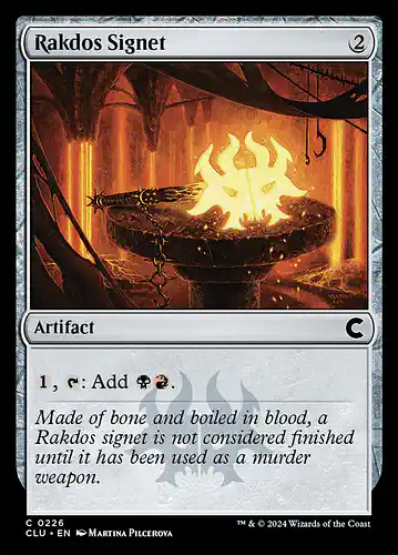 Rakdos Signet - clu Spoiler
