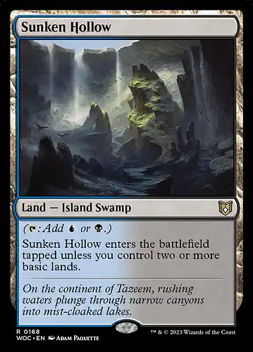 Sunken Hollow - woc Spoiler
