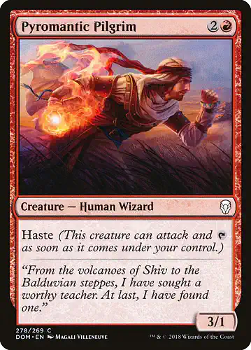 Pyromantic Pilgrim - dom Spoiler