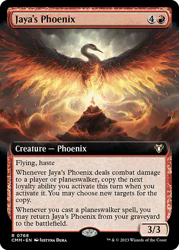 Jaya's Phoenix - cmm Spoiler