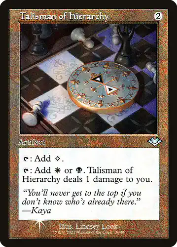 Talisman of Hierarchy - h1r Spoiler