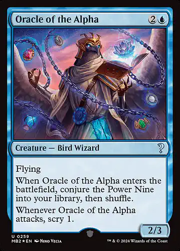 Oracle of the Alpha - mb2 Spoiler