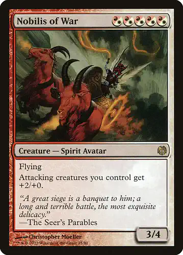 Nobilis of War - ddl Spoiler