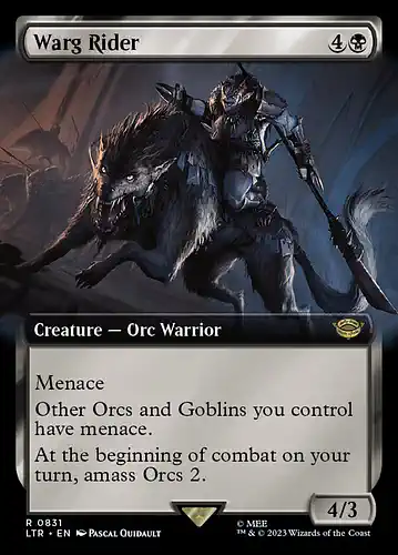 Warg Rider - ltr Spoiler