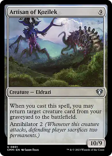 Artisan of Kozilek - cmm Spoiler