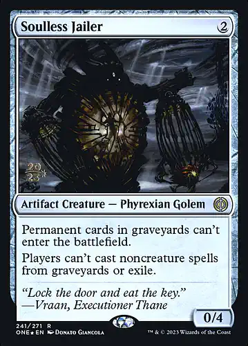 Soulless Jailer - one Spoiler