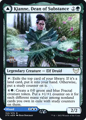 Kianne, Dean of Substance - stx Spoiler