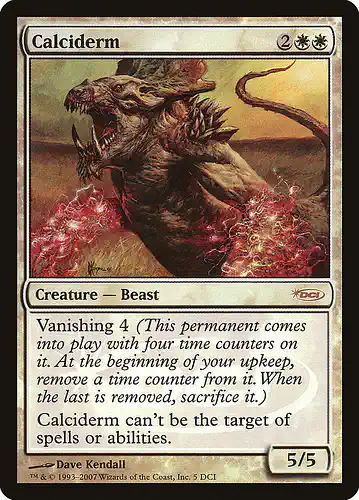 Calciderm - dci Spoiler