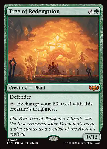 Tree of Redemption - tdc Spoiler