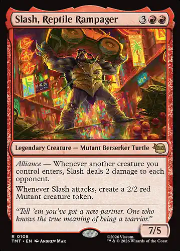 Slash, Reptile Rampager - tmt Spoiler