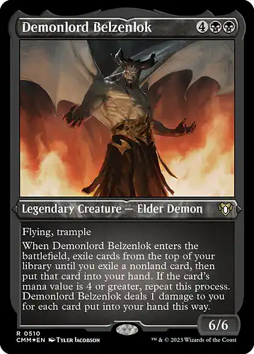 Demonlord Belzenlok - cmm Spoiler