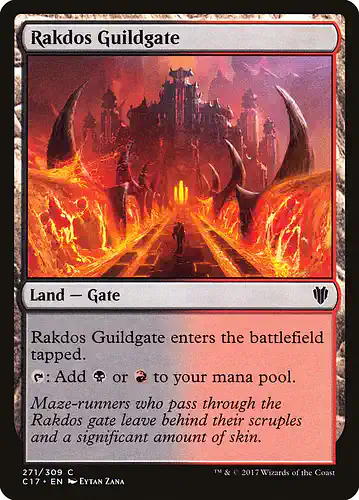 Rakdos Guildgate - c17 Spoiler