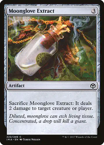 Moonglove Extract - ima Spoiler