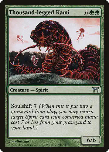 Thousand-legged Kami - chk Spoiler