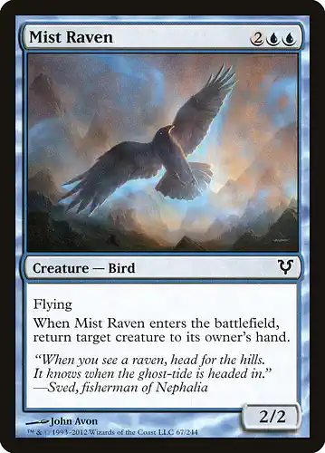 Mist Raven - avr Spoiler