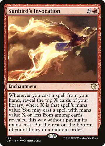 Sunbird's Invocation - c21 Spoiler