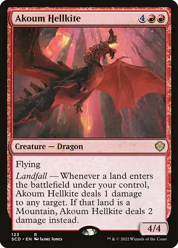 Akoum Hellkite - scd Spoiler