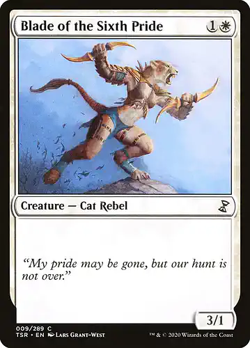 Blade of the Sixth Pride - tsr Spoiler