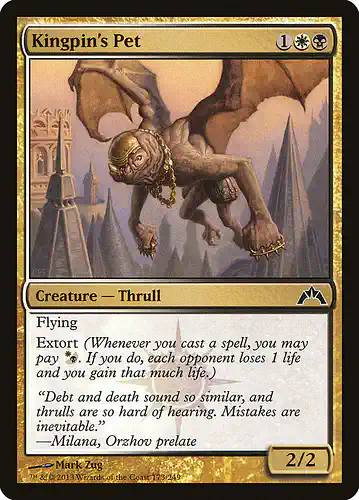 Kingpin's Pet - gtc Spoiler
