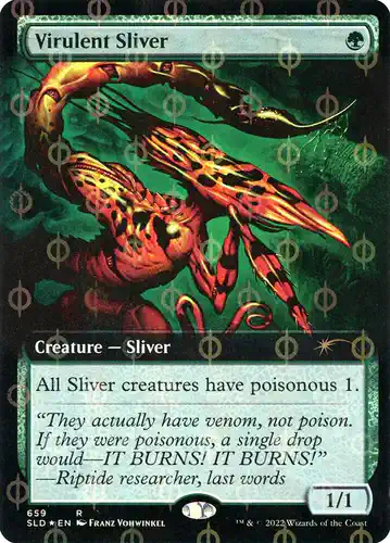 Virulent Sliver - sld Spoiler