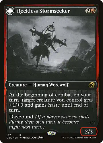 Reckless Stormseeker - dbl Spoiler