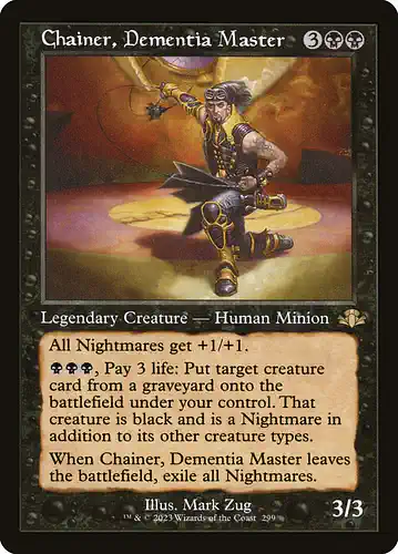 Chainer, Dementia Master - dmr Spoiler