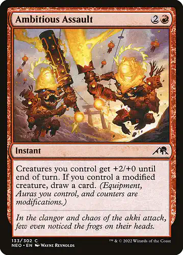 Ambitious Assault - neo Spoiler