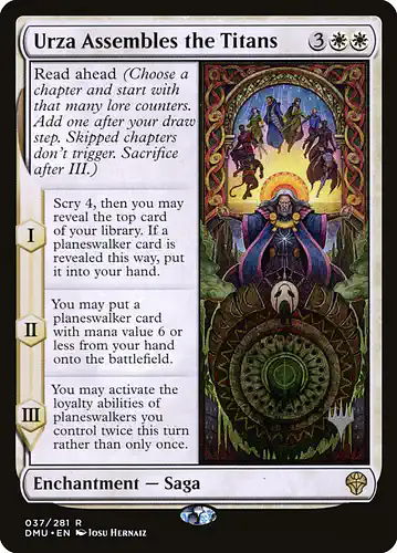 Urza Assembles the Titans - dmu Spoiler