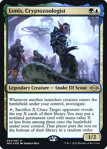Lonis, Cryptozoologist - mh2 Spoiler