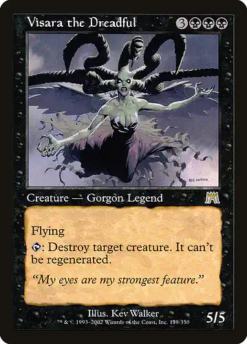 Visara the Dreadful - ons Spoiler