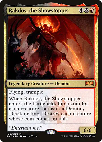 Rakdos, the Showstopper - rna Spoiler