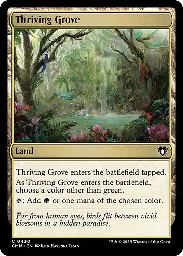 Thriving Grove - cmm Spoiler