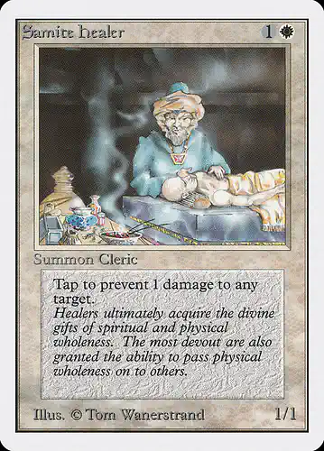 Samite Healer - 2ed Spoiler