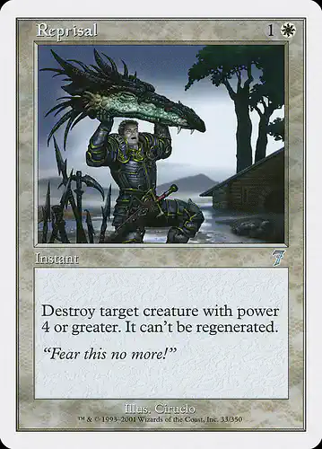 Reprisal - 7ed Spoiler