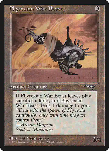Phyrexian War Beast - all Spoiler