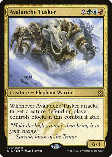 Avalanche Tusker - ktk Spoiler