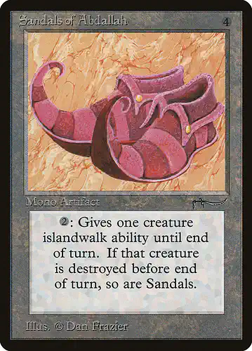 Sandals of Abdallah - arn Spoiler