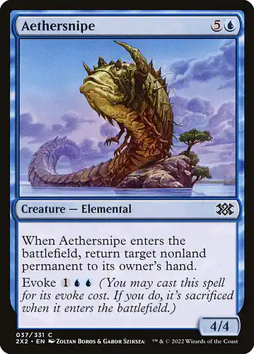 Aethersnipe - 2x2 Spoiler