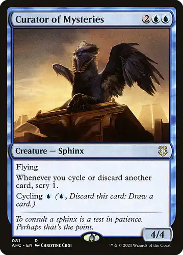 Curator of Mysteries - afc Spoiler