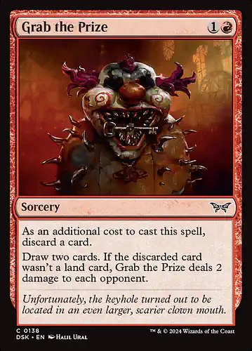 Grab the Prize - dsk Spoiler