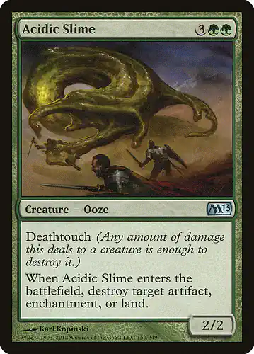 Acidic Slime - m13 Spoiler