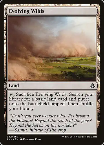 Evolving Wilds - akh Spoiler