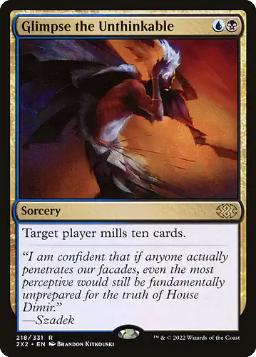 Glimpse the Unthinkable - 2x2 Spoiler